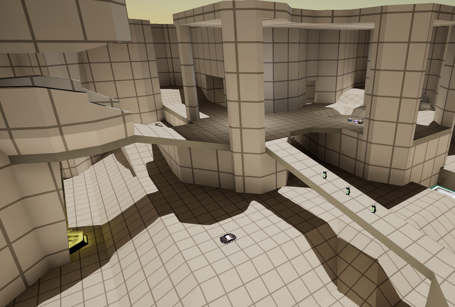 Area north. Blockout Level Design Uncharted. Блокаут Blockout уровня. White Box Level Design анчартед. Ue4 Level Blockout.